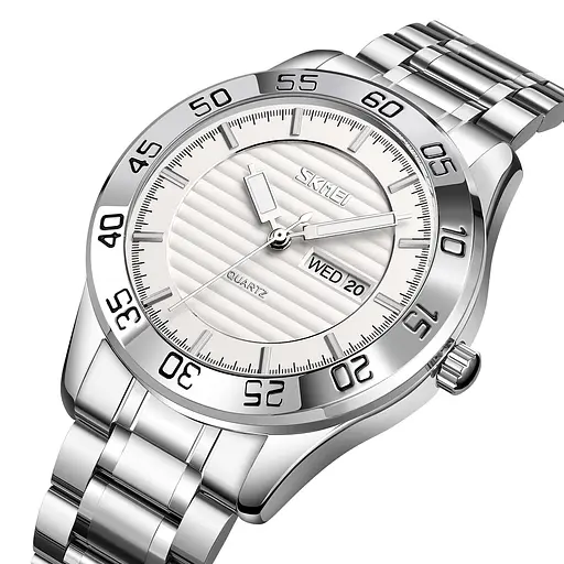 Наручний годинник чоловічий 9293SISI Silver-Silver Skmei acs0029788 - фото 2