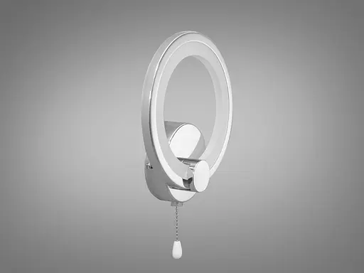 Светодиодное бра прикроватное, 17 Вт хром - фото 1