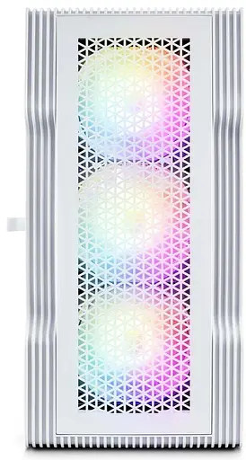 Корпус 1stPlayer T3-WH-4F1-W белый без блока питания (T3-WH-4F1-W) - фото 5