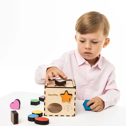 Кубик-сортер GoodPlay Весела фігурка (CUB-4-001) - фото 9