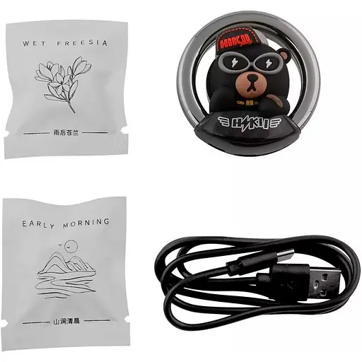 Автомобільний ароматизатор Bear RGB [101034] - фото 4