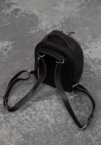 Кожаный рюкзак Groove S темно-коричневый - фото 6