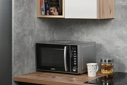 Мікрохвильова піч Ardesto 20л 700Вт дисплей сріблястий