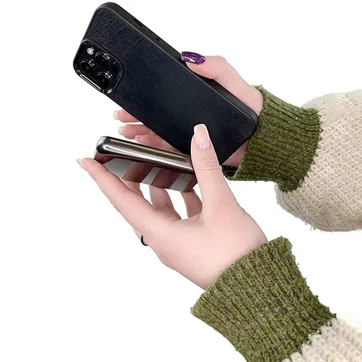 Внешний павербанк Remax 5000 mAh 20W RPP-509 MagSafe с быстрой зарядкой PD+QC USB-C, Черный - фото 8