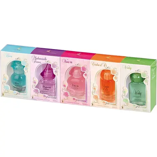 Набор миниатюр парфюмированной воды Charrier Parfums Romantic Pack 55.7 мл - фото 1