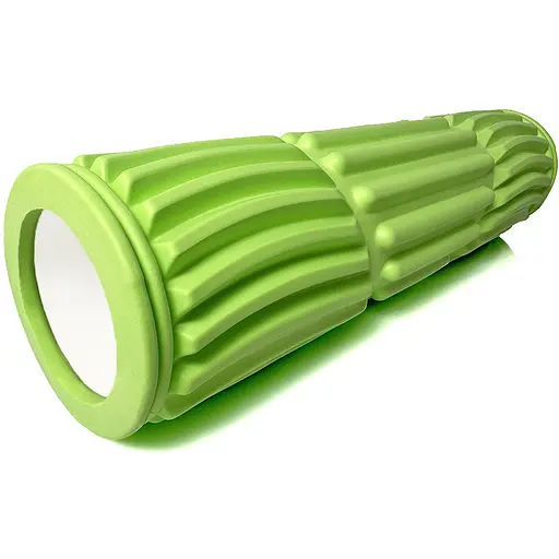 Массажный ролик EasyFit Dozer 45 см Салатовый (EF-3702-Gr) - фото 1