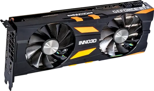 Видеокарта GeForce RTX 2070 8GB Inno3D X2 OC (N20702-08D6X-2511683) Б/У - фото 2