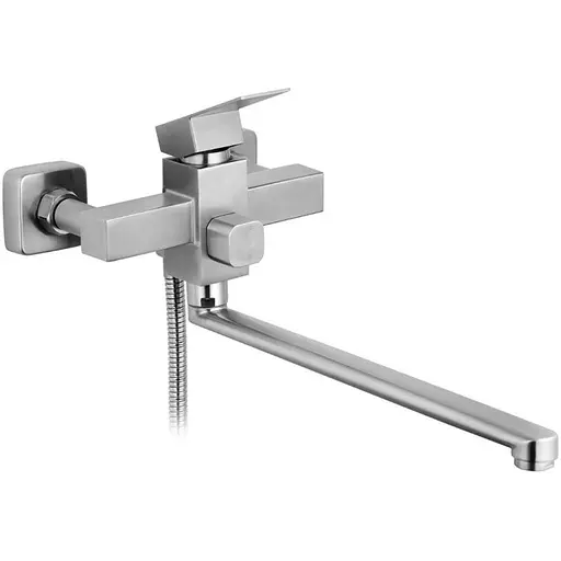 Смеситель для ванны Kroner KRP Edelstahl Kubus-ESG071 (CV036661) - фото 1