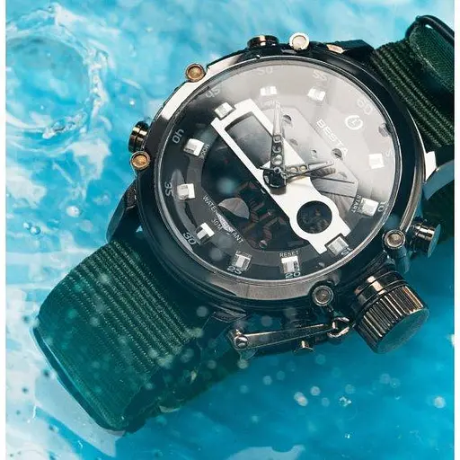 Годинник чоловічий наручний Besta Prof (Green) - фото 7