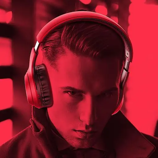 Накладні Bluetooth навушники Hoco Fun move BT headphones W30 | BT5.0, AUX / FM / TF, 8h | red - фото 3