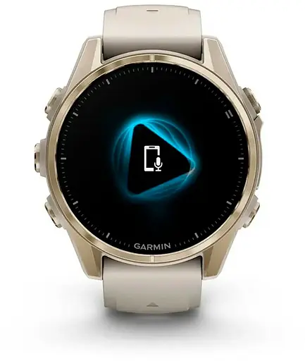 Смарт-годинник Garmin Fenix 8 43mm AMOLED Sapphire Soft Gold w. Fog Gray/Dark Sandstone S. Band (010-02903-10/11/18) - фото 4