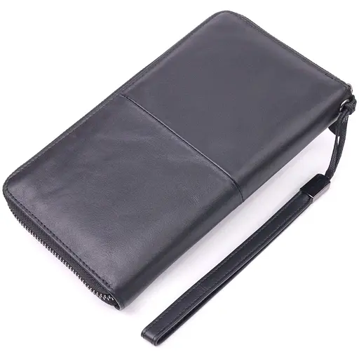 Кожаный клатч мужской Vintage 20х11,5х2 см acs0024559 - фото 2