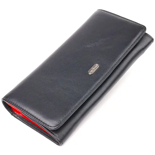 Гаманець для жінок з натуральної гладкої шкіри Canpellini 19.19.6х2 см acs0029642 - фото 1