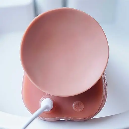 Вібратор вагінальний Bioritmlab силіконовий 8 швидкостей для жінок 18 см коричневий - фото 4