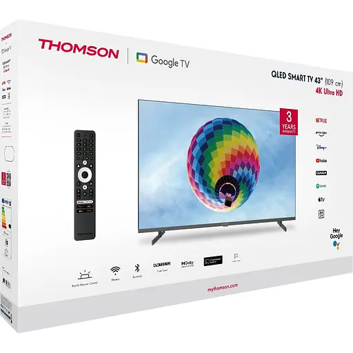 Телевізор Thomson QG4S14 43" QLED 4K (43QG4S14) [139514] - фото 5