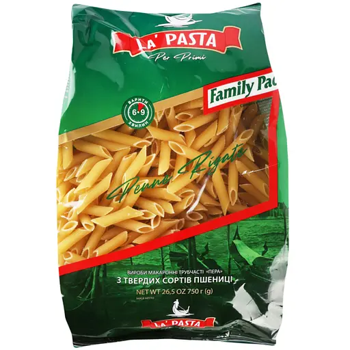 Макаронні вироби La Pasta Per Primi Пера 750 г - фото 1