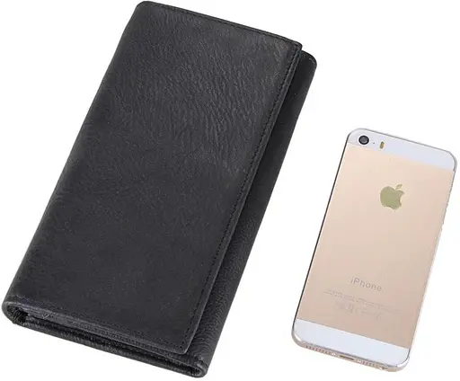 Мужской кожаный кошелек Vintage 18.5х10 см acs0018160 - фото 3