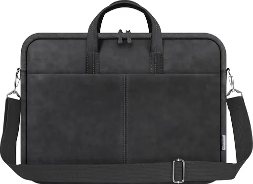 Сумка для ноутбука 15.6'' Defender PU шкіра чорний кишеня - фото 3