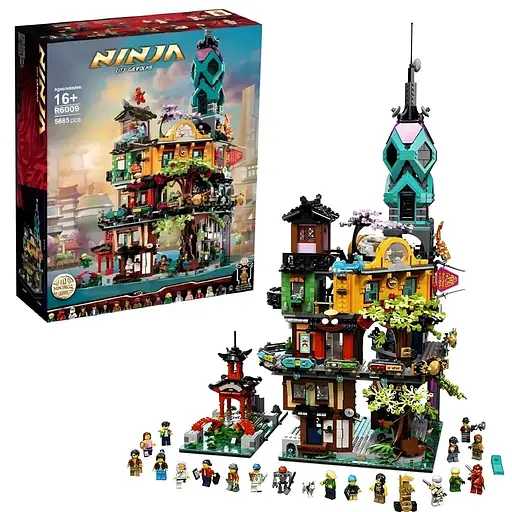 Конструктор Ninjago City Gardens на 5685 деталей (R6009)