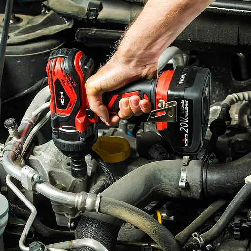 Комплект беспроводных ударных ключей NoCry 20 В - 300 футов-фунт (400 Нм) крутящий момент, 1/2-дюймовая зажимная наковальня, 2700 - фото 6