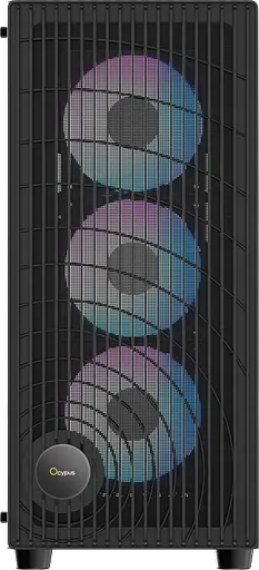 Корпус Ocypus Gamma C70 ARGB Black (GAMMA-C70-BKG400XX-GL) - фото 2