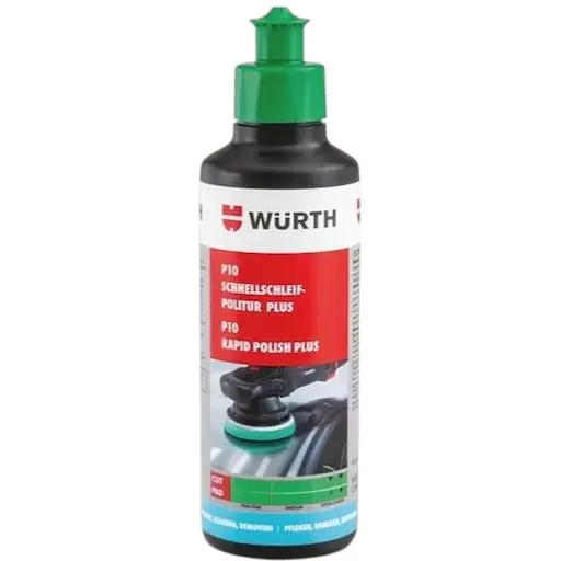 Поліроль Wurth  P10 Plus для блиску та від подряпин високоабразивна 250 г (0893150012) - фото 1
