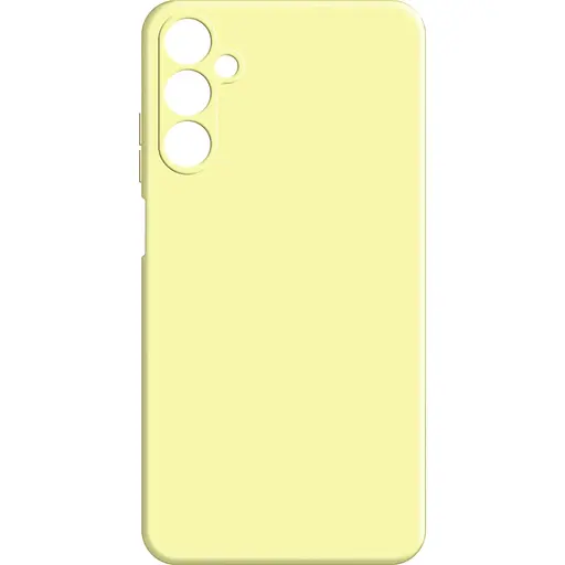 Чохол Make Samsung A15 Silicone Yellow