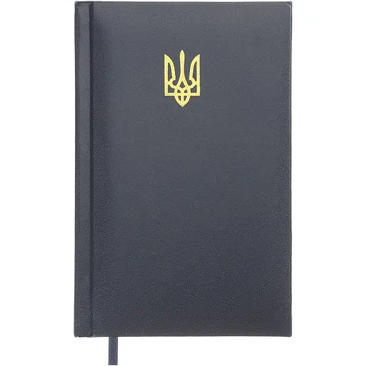 Щоденник датований Buromax Powerful 2026 A6 штучна шкіра/поролон темно-синій (BM.2583-03)