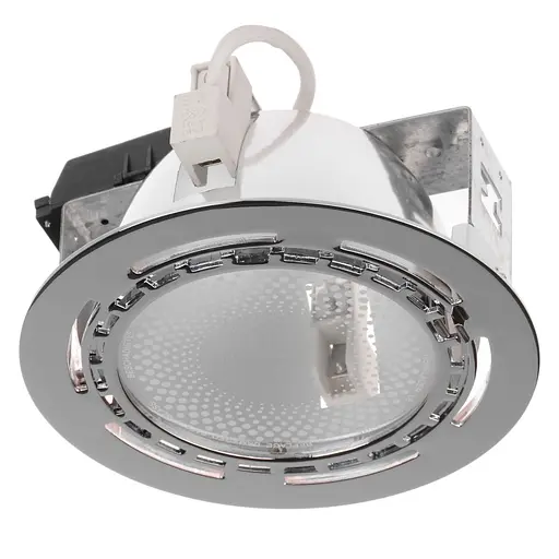 Светильник Downlight потолочный Brille 166033 DL-10 CH J118 мм Rx7 врезной