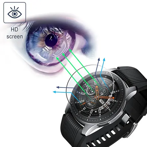 Закаленное защитное стекло VSKEY для часов Samsung Galaxy Watch 46 мм, диаметр 33,5 мм - фото 8