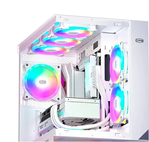 Комплект вентиляторів PcCooler F3 T120 ARGB WH 3-Pack (F3 T120 ARGB 3 in 1 White) - фото 6