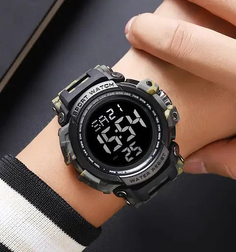 Годинник чоловічий наручний спортивний Skmei 2422 (Камуфляж) - фото 4