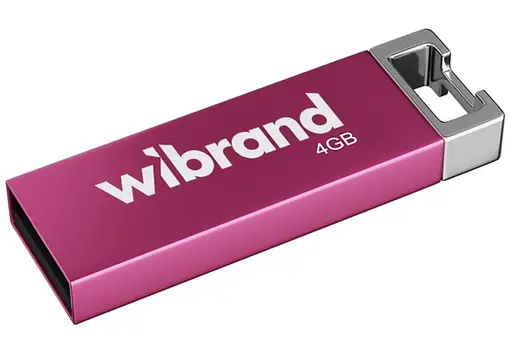 Flash Wibrand USB 2.0 Chameleon 4Gb Pink - фото 1