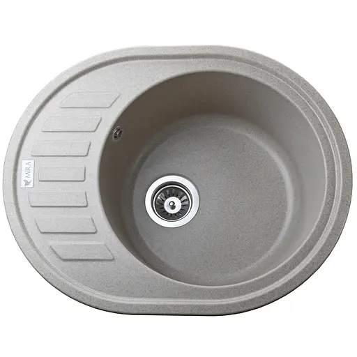 Гранітна мийка Mira ARNICA бежевий для кухні стійка до подряпин і хімії 620х500 мм