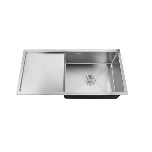 Кухонная мойка Zerix ZH7844S-215 ZM5564, Нержавеющая сталь - фото 1
