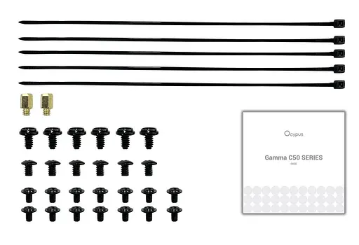 Корпус OCYPUS GAMMA C50 BK ARGB (GAMMA-C50-BKG400XX-GL) без блока питания - фото 8