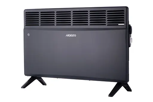 ARDESTO Конвектор електричний CH-2000MCA 2000 Вт 20 м2 закритий нагрів. елемент IP24 мех. керування антрацит матовий - фото 1