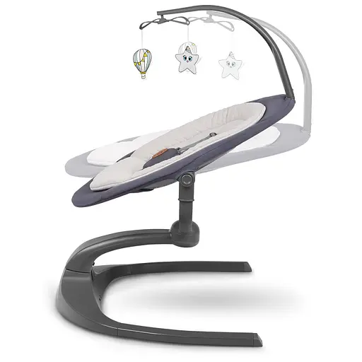 Крісло-гойдалка Lionelo Rina Grey Concrete (LO-RINA GREY CONCRETE) - фото 4