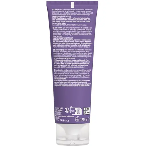 Средство для улучшения тона John Frieda Blonde Toners Champagne Blonde природный кремовый блонд 120 мл. - фото 2