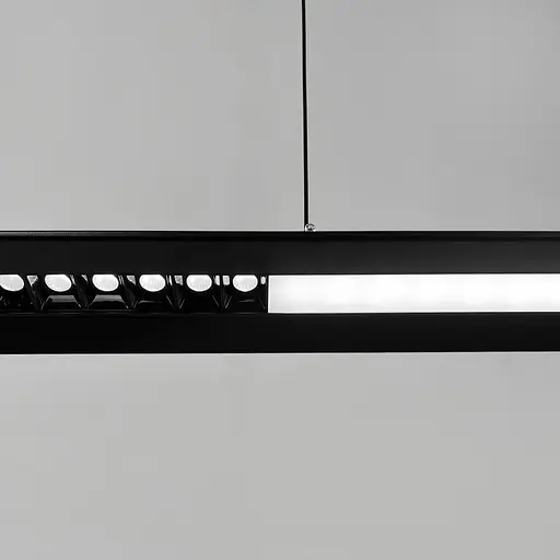 Линейный светильник LED в черном корпусе 120 см | Line F | Ст. H39L-1200 BK - фото 4