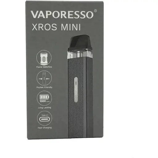 Под-система Vaporesso XROS Mini Pod System 1000mAh Space Gray (SN1593) - фото 6