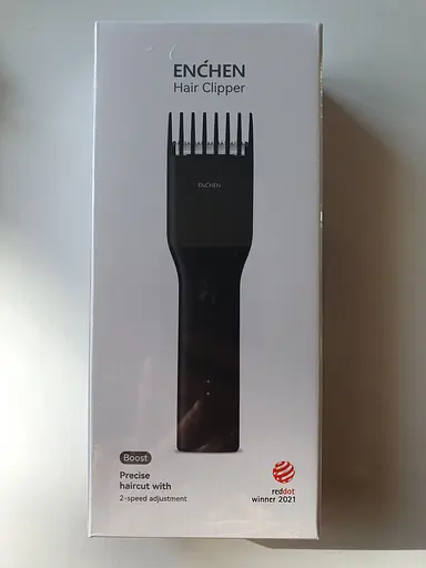 Машинка для стрижки беспроводная Enchen Boost триммер для волос с подвижным гребнем 5 Вт Черный - фото 10