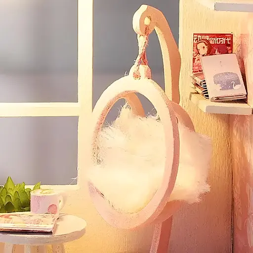 3D конструктор Румбокс Ляльковий будиночок Sweet Story своїми руками, світлові ефекти - фото 9
