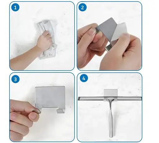 Скребок для стекла Rea Gold REA-72000, Золотой - фото 6