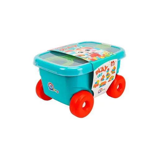 Дитячий конструктор Візок ТехноК 1393TXK 50 деталей - фото 5