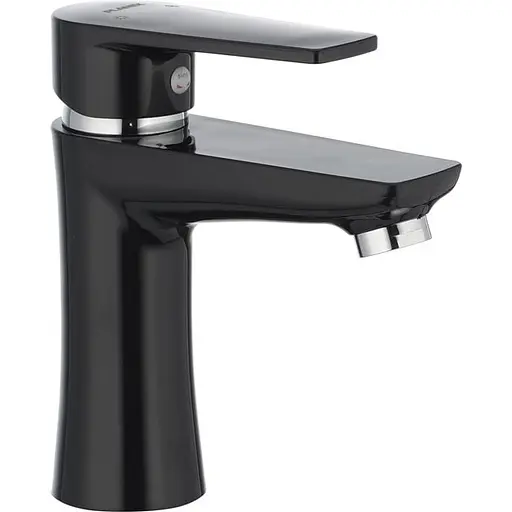 Змішувач для умивальника PLAMIX Oscar-001 чорний (PM0024) - фото 1