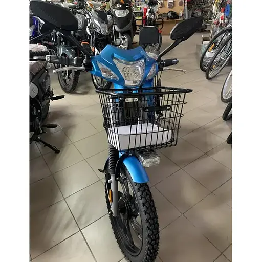 Електроскутер Двомісний Crosser E-Delta (1000W,60V,15Ah) Синій - фото 10