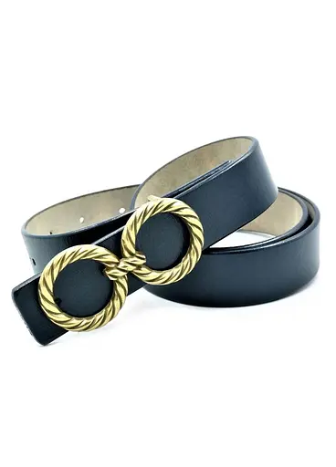 Ремінь шкіряний Le-Mon жіночий 105-115х3 см acs0018425 - фото 2