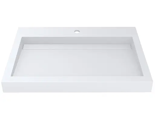 Умывальник Miraggio Agness 750 mirasoft 0001058, Белый матовый - фото 2