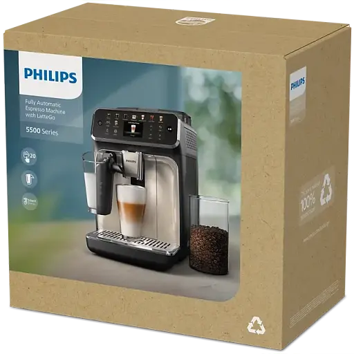 Кавомашина Philips  LatteGo 5500 (EP5544/50) - фото 6